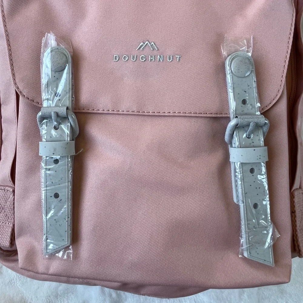 Doughnut Macaroon Monet Pink x Stone Backpack New with Tags